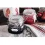 YunNasi Glass Favor Jars with Lids Airtight Canister Food Storage Canning Bottles Jar for Sauce Coffee Beans Cookies Candies Clear (25.62oz-750ml)