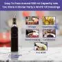 Infinity Jars 500 Ml (17 fl oz) Black Ultraviolet Square Glass Oil Bottle with Plastic Pour Spout 3-Pack Infinity Jars 500 Ml (17 fl oz) Black Ultraviolet Square Glass Oil Bottle with Plastic Pour Spout 3-Pack
