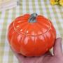FUYU Pumpkin Ceramic Seal Cans Food Storage Jar Snack Cans with Lid