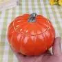 FUYU Pumpkin Ceramic Seal Cans Food Storage Jar Snack Cans with Lid