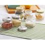 QIANZICAI Tea Cans, Red Persimmon Ceramic Storage Jars, Everything Goes Well, Creative Gifts, Gifts/Ornaments Tea Ceremony Accessories