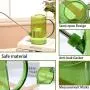Gießkanne Bravedge, lange Gießstiel für Zimmerpflanzen, Sukkulenten und Blumen, 1 Liter Gießkanne, mit Bonus 370 ML Pflanzensprüher Sprayflasche