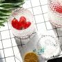 Onepine 300ml Glass Candy Chocolate Snack Jar, Crystal Glass Food Storage Jar with Lid