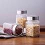 For Spice - 300ml Clear Glass Jar Seasoning Container Coffee Storage Tank Sugar Tea Spice Jars With Lids Kitchen Storage Containers