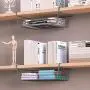 Unter-Regalbesteck, iSPECLE 4er Pack Drahtkorb, Gleitend Unter Regalen Für Kühl- und Schrank-Aufbewahrung, Einfach zu Installieren Schwarz, Weiß Bitte beachten Sie, dass dies eine mögliche Übersetzung ist und möglicherweise feine Nuancen fehlen.