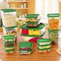 WYP 17Pcs/Set Keep Fresh Food Storage Box Refrigerator Food Container Sealed Crisper Kitchen Organizer Grains Beans Storage Jar Tank