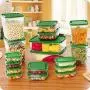 Ensemble de 17 pièces Keep Fresh Food Storage Box Réfrigérateur Contenant Scellé Crisper Organisateur Cuisine Graines Bocal Réservoir Ensemble de 17 pièces Keep Fresh Food Storage Box Réfrigérateur Contenant Scellé Crisper Organisateur Cuisine Graines Bocal Réservoir