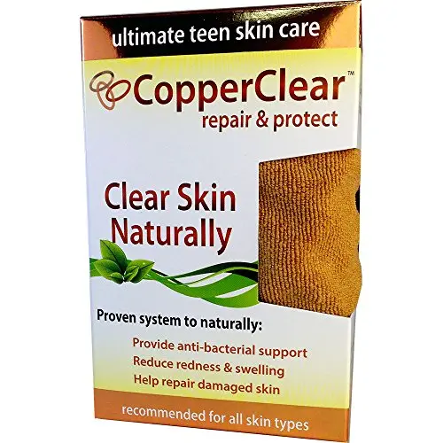 Kit CopperClear Acne - Meilleure Solution Naturelle pour l'Acné pour les Adolescents - Duo de Compresses - Combinaison de Traitement Naturel pour la Peau - Réduit l'Apparence des Marques d'Acné - Elimine le Collagène des Peaux Endommagées (Bocal de 60 ml Kit CopperClear Acne - Meilleure Solution Naturelle pour l'Acné pour les Adolescents - Duo de Compresses - Combinaison de Traitement Naturel pour la Peau - Réduit l'Apparence des Marques d'Acné - Elimine le Collagène des Peaux Endommagées (Bocal de 60 ml