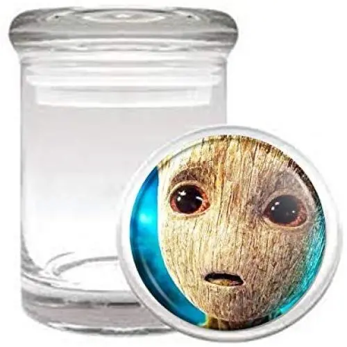 Groot Scifi Comic Book Movie Guardians Medical Odorless Glass Jar Groot Scifi Comic Book Movie Guardians Medical Odorless Glass Jar