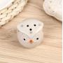 Ceramic Owl Sugar Shaker Set - Salt Pepper Dispenser Coffee Shaker Spice Storage Jar Seasoning Pot - Home Kitchen Accessories Wedding Decoration