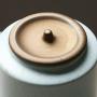 Shelf Floating Tea Storage Jar Classic Matte Ceramics Rust Storage Tank.