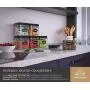 Ensemble de contenants de stockage alimentaire Chefs Path - 6 pièces - Tous de même taille - 10 étiquettes & marqueur - Contenants de cuisine et garde-manger pour aliments secs - BPA-free - Boîtes en plastique transparentes avec couvercles améliorés Ensemble de contenants de stockage alimentaire Chefs Path - 6 pièces - Tous de même taille - 10 étiquettes & marqueur - Contenants de cuisine et garde-manger pour aliments secs - BPA-free - Boîtes en plastique transparentes avec couvercles améliorés