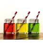 Hayley Cherie - Mason Jar Shot Glasses with Lids (Set of 8) – Mini Mason Shooter Glass - 2 Ounces - For Drinks, Liquor, Favors, Desserts, Parties, Birthdays, Gifts