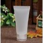 20Pcs Translucent Frosted Plastic Squeeze Bottle with Flip Cap Matte Empty Soft Tubes Squeezable Bottle Makeup Smaple Storage Container Vial for Facial Cleanser Body Lotion Hand Cream Shampoo 20ml