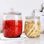 Glass Sealed Jars, Moisture-Proof Kitchen Food Containers, Storage Kimchi/Cereal/Oatmeal/Spaghetti
