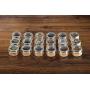 Stainless Steel Magnetic Spice Jars - Bonus Measuring Spoon Set - Airtight Kitchen Storage Containers - Stack on Fridge to Save Counter & Cupboard Space (Set of 18 PCS - Gold)