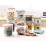 Decdeal Food Storage Container Clear PP Sealed Can Grain Storage Tank with Lid Sealed Food Jar Box for Storing Grains Beans Sugar Coffee Seeds