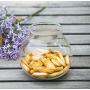 Daliuing Glass Kitchen Storage Jars Airtight Storage Containers with Wooden Lid