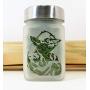 Personal Stash Jar with Wise Master Design - 3" Tall x 2" Wide, Airtight, Smell Resistant, Food Grade Herb Accessories