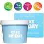 I DEW CARE Cake My Day Hydrating Sprinkle Wash-Off Facial Mask | Korean Skin Care Face Mask With Hyaluronic Acid, Face Moisturizer To Plump, Nourish And Moisturize Skin | Birthday gifts for friends female (3.52 oz)