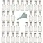 Bouteilles en Ver de Rangement Viva 100 ml avec Bouchons à Vis - Jeu de 32 (avec Foyer Blanc 5 cm) Bouteilles en Ver de Rangement Viva 100 ml avec Bouchons à Vis - Jeu de 32 (avec Foyer Blanc 5 cm)