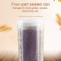 Ehinew 4 Compartments Plastic Dry Food Storage Container With Airtight Seal Lid For Cereal, Nut, Snack, Pet Food