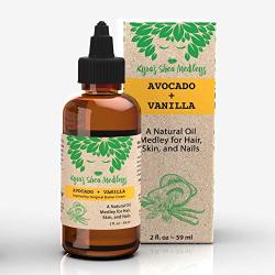 Multiuse Oil Medley for Hair, Skin, and Nails, Avocado + Vanilla, 2 oz
