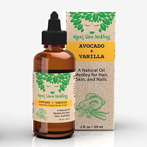 Multiuse Oil Medley for Hair, Skin, and Nails, Avocado + Vanilla, 2 oz