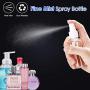 24 Pcs Spray Bottles 2oz / 55ml Clear Empty Mini Spray Bottles Refillable Container Pocket Size Sprayer Set Essential Oils Travel Cleaning Makeup Bottles with 2pcs Funnels 32pcs Labels