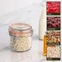 Argon Tableware Preserving/Jam Glass Storage Jars - 350ml - Pack of 3 Argon Tableware Preserving/Jam Glass Storage Jars - 350ml - Pack of 3
