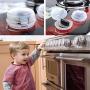 JUSTDOLIFE Stove Knob Cover Protection Stove Safety Cover Stove Gas Knob Cover for Children