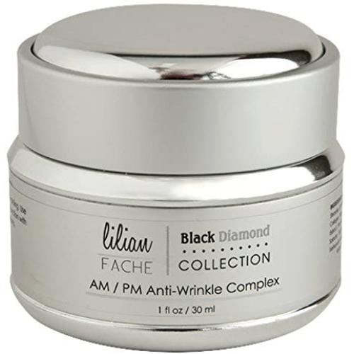 Crème Hydratante AM/PM Anti-Âge Complexe Rides par Lilian Fache – Infusée de Diamant Noir – Réparation de la Peau, Correction des Rides Profondes, Lissage des Rides et Crème Restauratrice de Collagène, 30ml/1oz. Crème Hydratante AM/PM Anti-Âge Complexe Rides par Lilian Fache – Infusée de Diamant Noir – Réparation de la Peau, Correction des Rides Profondes, Lissage des Rides et Crème Restauratrice de Collagène, 30ml/1oz.
