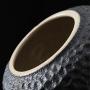 Honeycomb Grain Ceramic Tea Can Kitchen White Mini Seal Wooden Lid Seasoning Jar Nordic Red Simple Coffee Candy Storage Tank,3