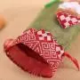 Linen Weihnachtspolster Beutel Süßigkeiten Bonbons Geschenke Beutel für Weihnachten Kinderbedarf Schneemann
