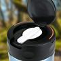 BlinkOne Food Jar with Folding Spoon: Double Walled Insulated, Unbreakable, Leak Proof and Shake Resistant Container Flask (16 oz)