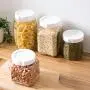 Yl Ly Square Glass Sealed Jar Honey Food Storage Jars Cereals Enzymes Bottles Pickles Pickles Jars Jam Jars Beige_1.3L Yl Ly Square Glass Sealed Jar Honey Food Storage Jars Cereals Enzymes Bottles Pickles Pickles Jars Jam Jars Beige_1.3L
