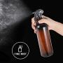 Empty Spray Bottles, YULEER 500ml / 16 oz Plastic Spray Bottles for Hand Sanitizer, Plants, Pack of 5