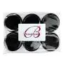 (Quantity: 60 Pieces) Beauticom 15G/15ML (0.5oz) Round Clear Jars with Black Lids for Powdered Eyeshadow, Mineralized Makeup, Cosmetic Samples - BPA Free (Quantity: 60 Pieces) Beauticom 15G/15ML (0.5oz) Round Clear Jars with Black Lids for Powdered Eyeshadow, Mineralized Makeup, Cosmetic Samples - BPA Free
