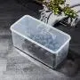 Plastic Clear Kitchen Food Fresh Boxes Container Seal Cover Storage Bottles Jars Organization Box Home Organization Accessories,Clear L Plastic Clear Kitchen Food Fresh Boxes Container Seal Cover Storage Bottles Jars Organization Box Home Organization Accessories,Clear L