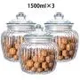 Glass Sealed Jars, Kitchen Household Grain Storage Tanks, Storage Jam/Honey/Coffee/Preserves Glass Sealed Jars, Kitchen Household Grain Storage Tanks, Storage Jam/Honey/Coffee/Preserves