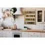 Étagère Murale en Bois d'Érable Solid OAK EMS - 4 Niveaux - Rangement des Épices pour Cuisine et Cellier - Finition Naturelle (26,5 H x 20 L x 2,75 P) Étagère Murale en Bois d'Érable Solid OAK EMS - 4 Niveaux - Rangement des Épices pour Cuisine et Cellier - Finition Naturelle (26,5 H x 20 L x 2,75 P)