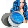 Hair Color Wax, Hair Modelling Wax, Natural Matte Temporary Hair Style Hair Cream Wax for Men and Women, Washable Hair Dye WAX (Blue) Hair Color Wax, Hair Modelling Wax, Natural Matte Temporary Hair Style Hair Cream Wax for Men and Women, Washable Hair Dye WAX (Blue)