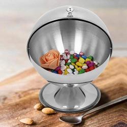 Tool Parts 1 PC Stainless Steel Spherical Seasoning Bottle Seasoning Jar Restaurant Kitchen Spice Storage Container Bowl