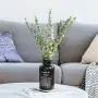 Glas Aufbewahrungsbehälter - Moderner Minimalistischer Chic Glasbehälter Skandinavisch Nordisch Vogue Braune Schreibtischaufbewahrung Flaschenorganizer Blumenbehälter Dekoration