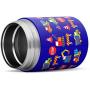 Simple Modern 12oz Provision Food Jar with Stainless Steel Lid - Vacuum Insulated Flask 18/8 Leak Proof Kids Food Storage Container Flask Kids: Under Construction