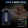 Bug Zapper for Indoor & Outdoor, Electric Mosquito Zapper Killer, 4200V Electric Mosquito Killer, Waterproof Powered Electric Mosquito Zappers Killer, Powerful Insect Killer for Home Garden Backyard