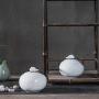 Porcelain Tea Container tea Storage Containers ceramic Jar Milk Pot Tea Set-a 10x11cm(4x4inch)