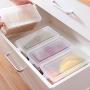 Transparent Refrigerator Food Boxes Storage Organizer Bottles Jars Plastic Lid Cover Box Kitchen Home Organization Accessories,Transparent