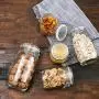 Glass Sealed Jars, Kitchen Household Grain Storage Tanks, Storage Of Spices/Coffee Beans/Oatmeal/Pasta Glass Sealed Jars, Kitchen Household Grain Storage Tanks, Storage Of Spices/Coffee Beans/Oatmeal/Pasta