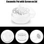 SumDirect 50Pcs 10G/10ML Clear Plastic Cosmetic Containers with Lids, Sample Jars, Makeup Sample Containers for Cream Lotion with Pressure Sensitive Films